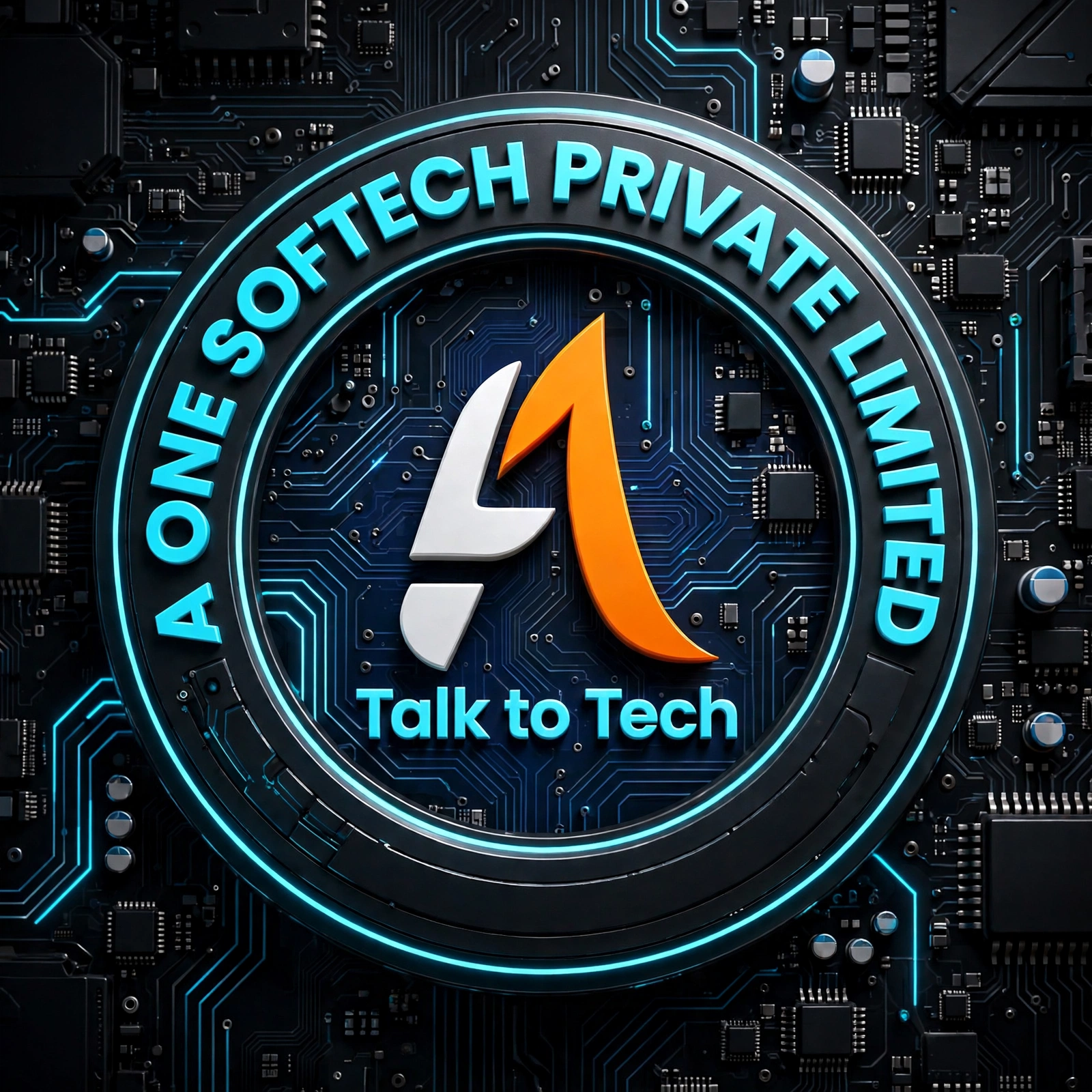 A One Softech logo